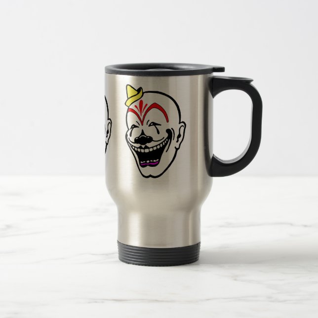 Mug De Voyage Clown de cirque Vintage (Droit)