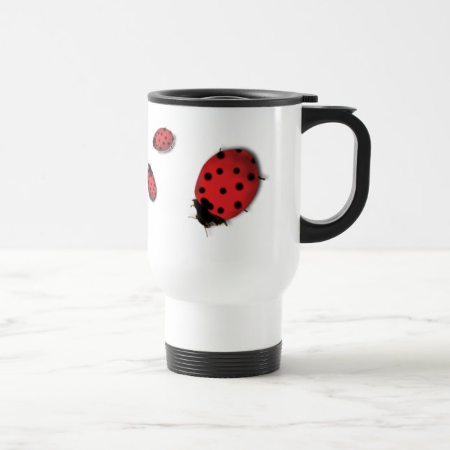 Mug De Voyage Coccinelles (Droite)