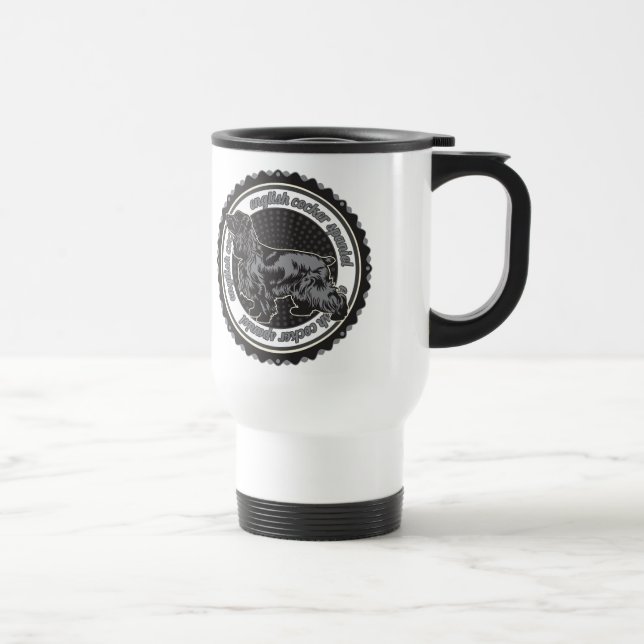 Mug De Voyage Cocker anglais (Droite)