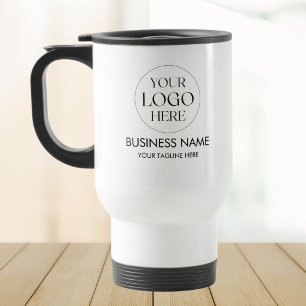 Mug De Voyage Code QR de logo d'entreprise promotionnel thermiqu