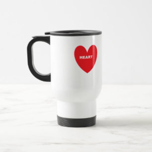 Mug De Voyage Coeur