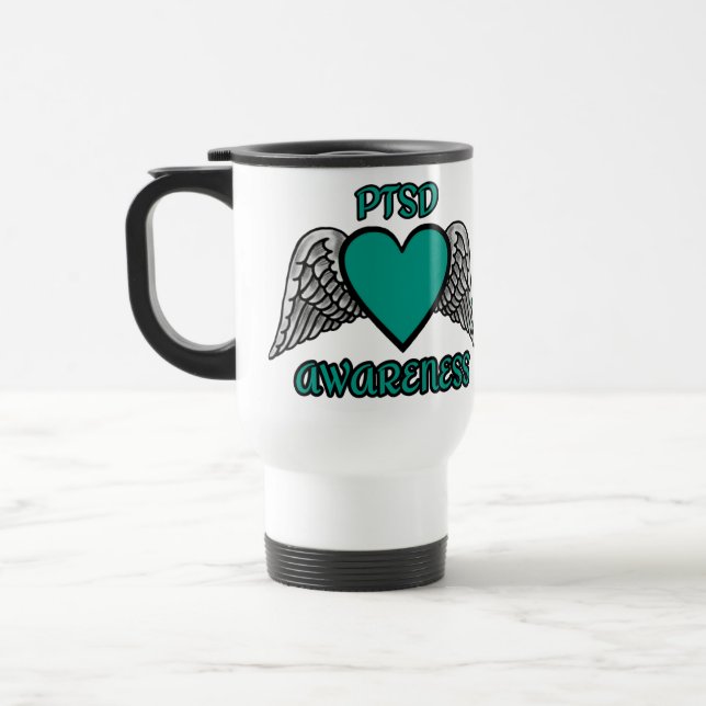 Mug De Voyage Coeur/ailes...TSPT (Gauche)
