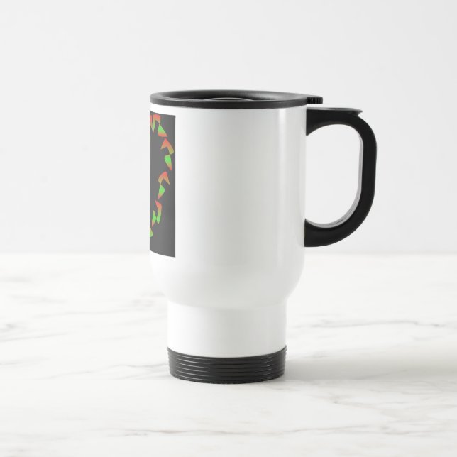 Mug De Voyage Coeur de Noël (Droite)
