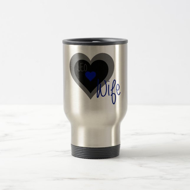 Mug De Voyage Coeur d'épouse de LION (Centre)