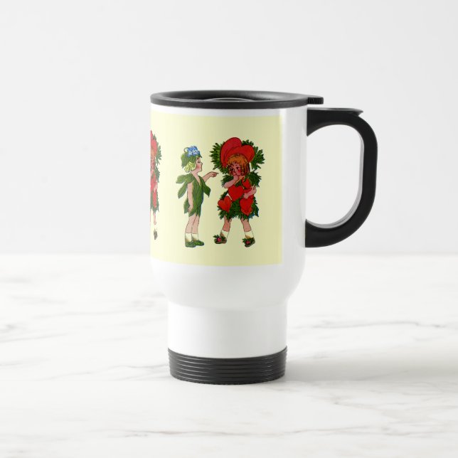Mug De Voyage Coeur saignant et Live-Forever (Droite)