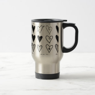 Mug De Voyage Coeurs