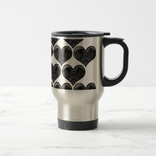Mug De Voyage Coeurs de carlin
