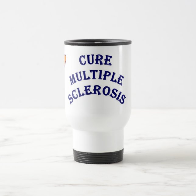 Mug De Voyage coeurs, rubans, Mme de traitement (Centre)