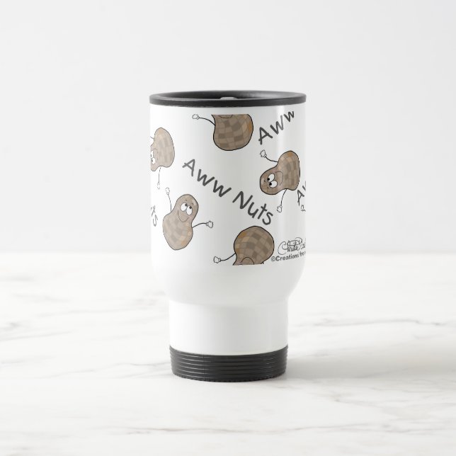 Mug De Voyage Collage Aww Nuts (Centre)