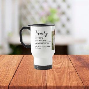 Mug De Voyage Collage Couple Photo & Romantic Family Cadeau
