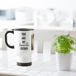 Mug De Voyage Collage moderne Couple Photo & Romantic Love Citat