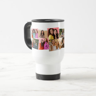 Mug De Voyage Collage photo amusant 12 photo simple