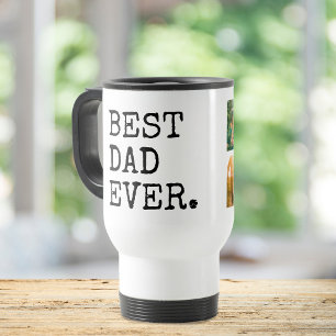 Mug De Voyage Collage photo Best Dad Ever 4