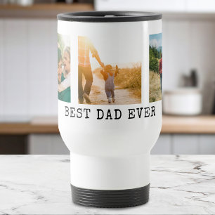 Mug De Voyage Collage photo de Best Dad Ever