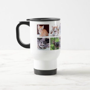 Mug De Voyage Collage photo pour animaux de compagnie