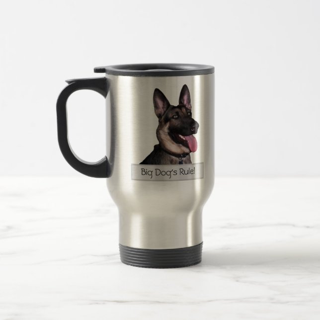 Mug De Voyage Collection de berger allemand (Gauche)