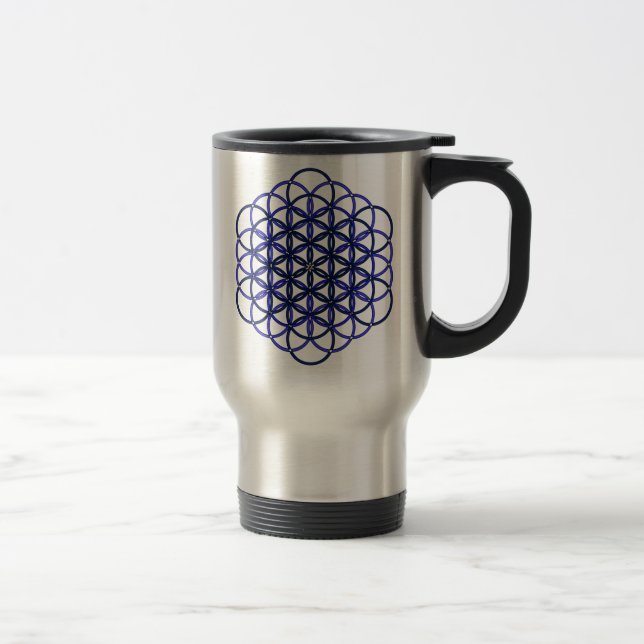 Mug De Voyage Collection de grille d'ange (Droit)