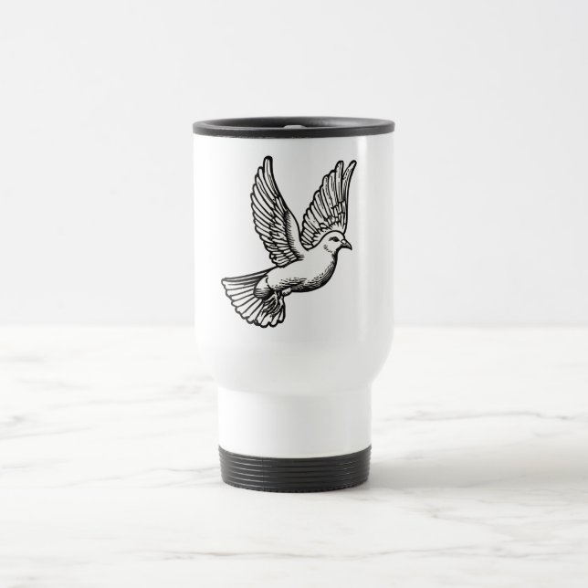 Mug de voyage Colombe Chrétienne (Centre)