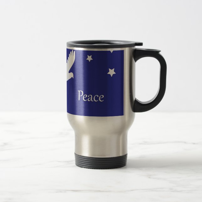 Mug De Voyage colombe de paix (Droit)