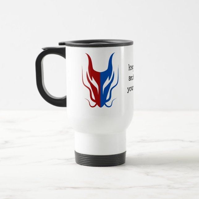 Mug De Voyage Color Mystical Dragoon Fantasy (Gauche)