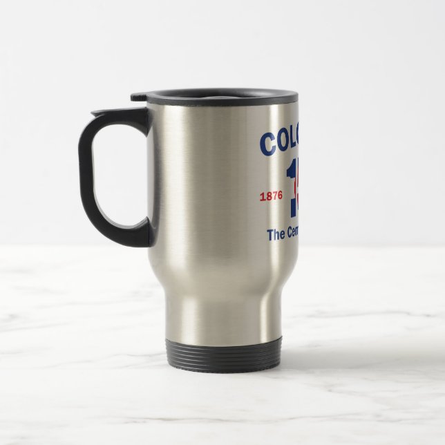 Mug De Voyage Colorado 150 l'État du centenaire (Gauche)