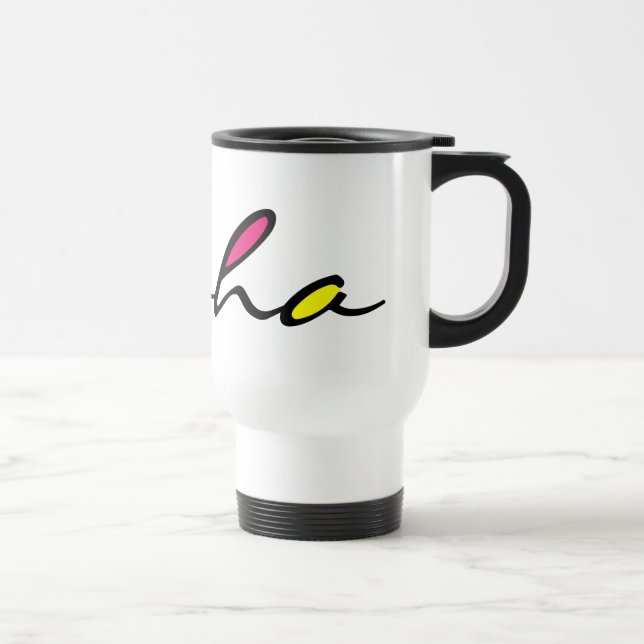 Mug De Voyage coloré ALOHA (Droite)