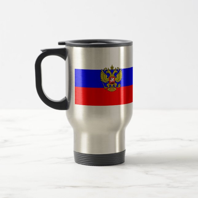 Mug De Voyage Commandant en chef de la Russie, Russie (Gauche)