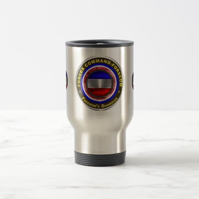 Mug De Voyage Commandement des forces armées FORSCOM (Centre)