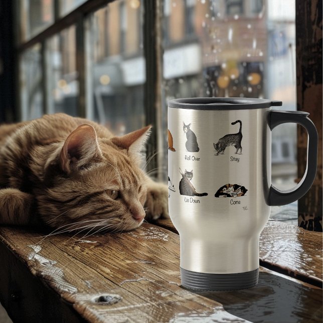 Mug De Voyage Commandes Cat (Créateur téléchargé)
