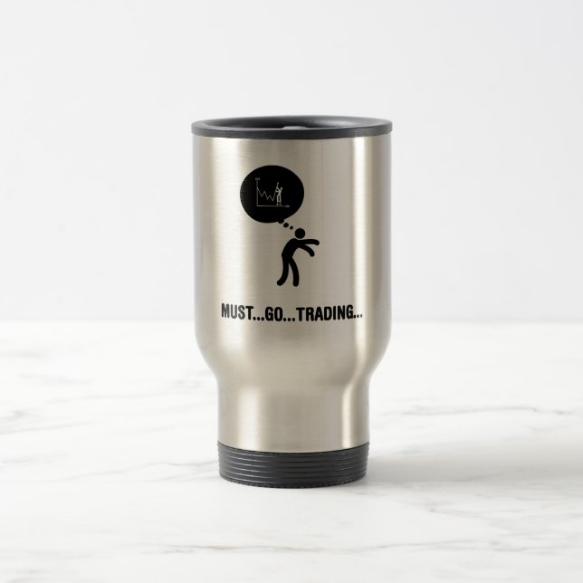 Mug De Voyage Commerçant financier (Centre)