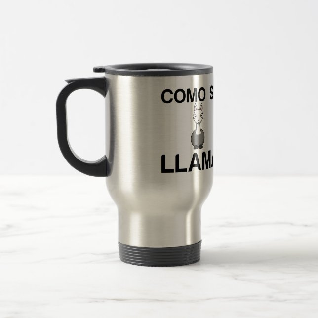 MUG DE VOYAGE COMO SE LLAMA (Gauche)