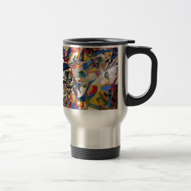 Mug De Voyage Composition VII de Kandinsky (Droit)