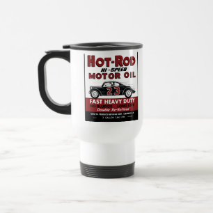 Mug De Voyage conception de boîte en fer-blanc d'huile moteur Ho