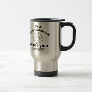 Mug De Voyage conception de neurochirurgien