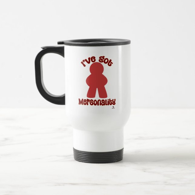 Mug De Voyage Conception de pièce de jeu de personnalité drôle (Gauche)