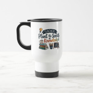 Mug De Voyage Conception de sublimation de cadeau pour enseignan