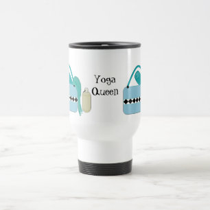 Mug De Voyage Conception d'équipement de yoga Reine de Yoga