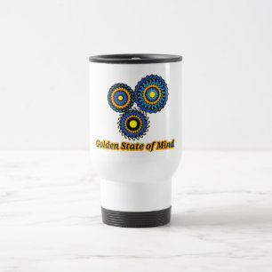Mug De Voyage Conception du Cercle d'Or