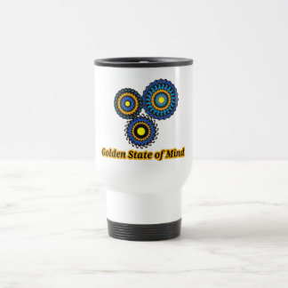 Mug De Voyage Conception du Cercle d'Or