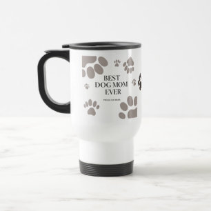 Mug De Voyage Conception Empreinte de patte mignonne pour Fier F