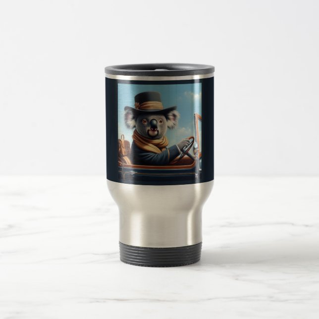 Mug De Voyage Conduite de Koala (Centre)