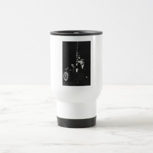 Mug De Voyage Conférence de John Kennedy 35e président des États