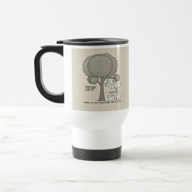Mug De Voyage Confiance dans la foi (Gauche)
