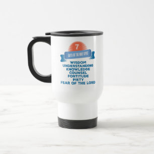 Mug De Voyage Confirmation 7 Dons de l'Esprit Saint