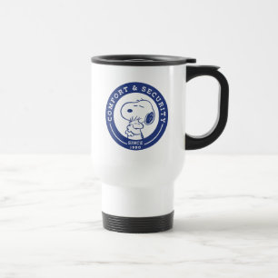Mug De Voyage Confort et sécurité   Snoopy & Woodstock Hug