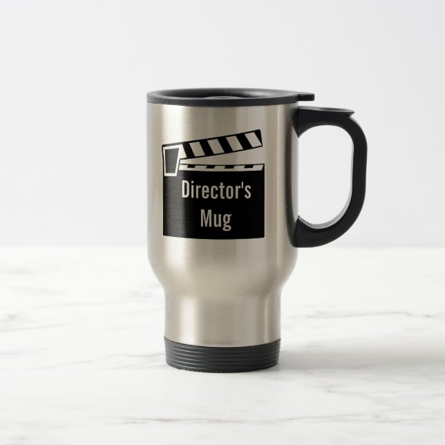 Mug De Voyage Conseil de claquette d'ardoise de film (Droit)