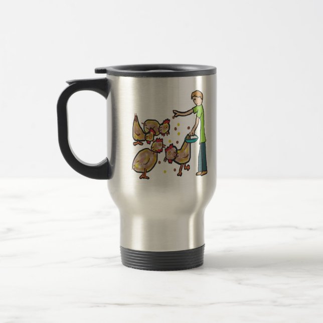 Mug De Voyage Conservation du poulet (Gauche)
