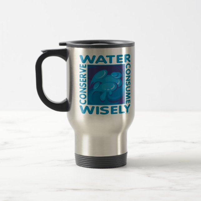 Mug De Voyage Conserver l'eau - Utiliser judicieusement (Gauche)