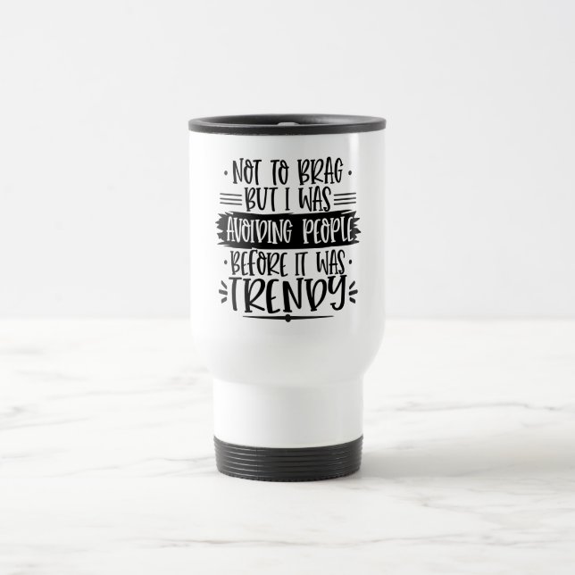 Mug De Voyage Conserver ou ajouter votre propre - Travel/Commute (Centre)