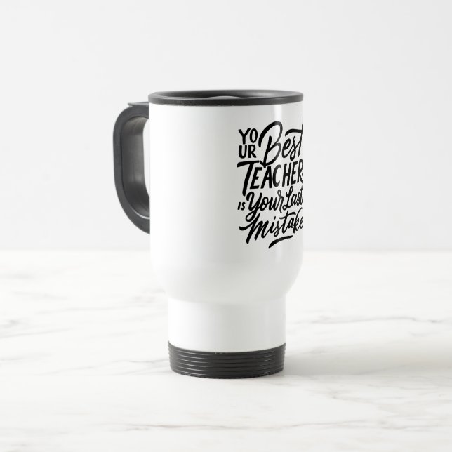 Mug De Voyage Conserver ou concevoir votre propre : -) Voyage /  (Devant gauche)